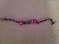 Armbandje met love letters